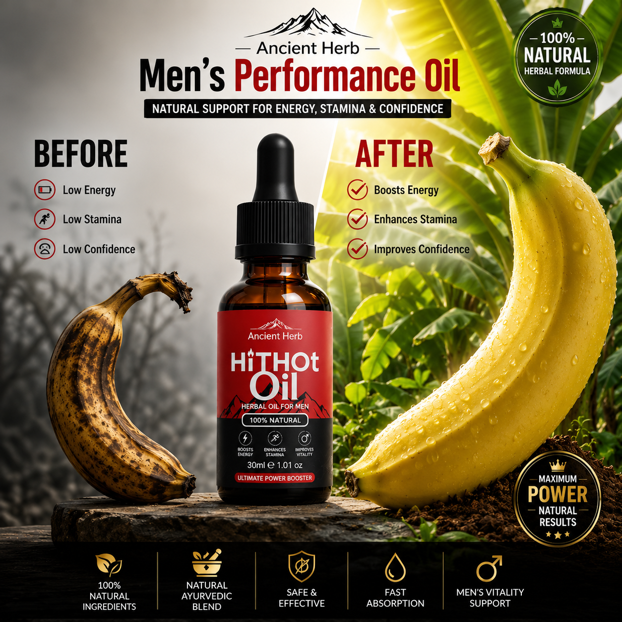 HITHOT™ Men’s Performance Oil